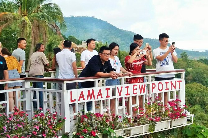 Lamai Viewpoint Zip Lining With Cable Car and Panoramic View - Iconic Valentine Stone Landmark