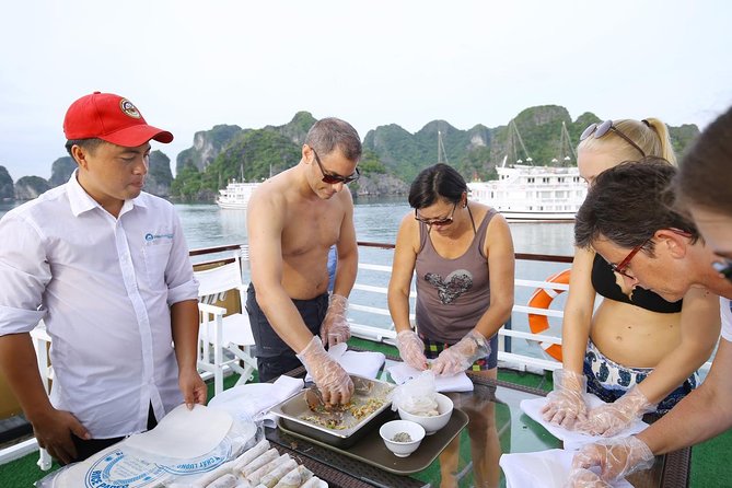 Lan Ha Bay Overnight Cruise With Kayaking, Tai Chi, Swimming,... - Included Amenities