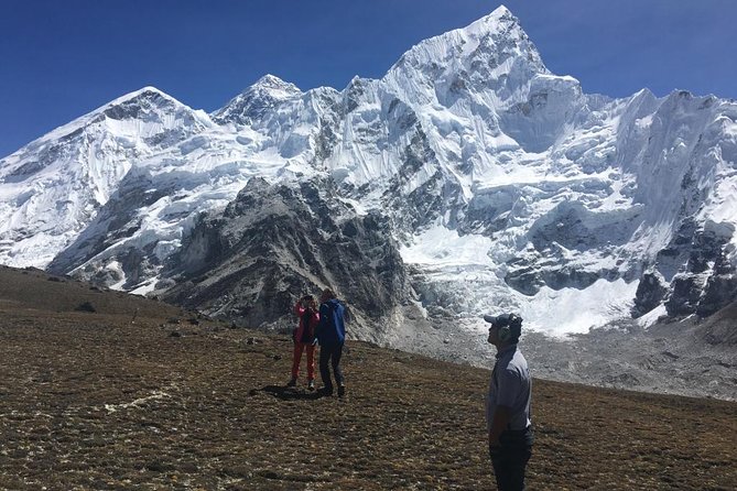 Landing Everest Base Camp by Helicopter at Kalapathar View Point - Reaching Everest Base Camp