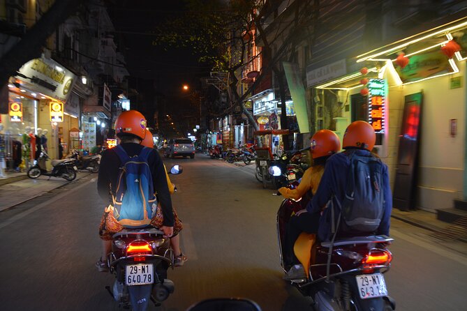 Led By Women -Hanoi By Night Foodie Motorbike Tours - Booking Information