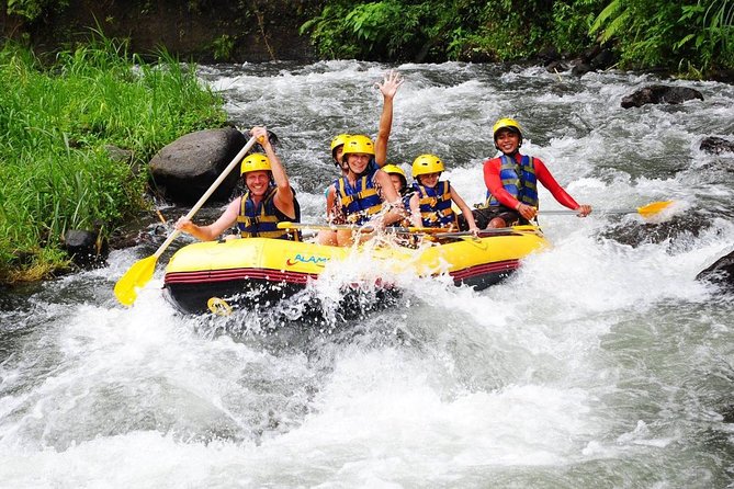 (Less Stairs) Bali Telaga Waja Rafting & Zipline - Lunch, Transfer - Pickup and Transportation Details