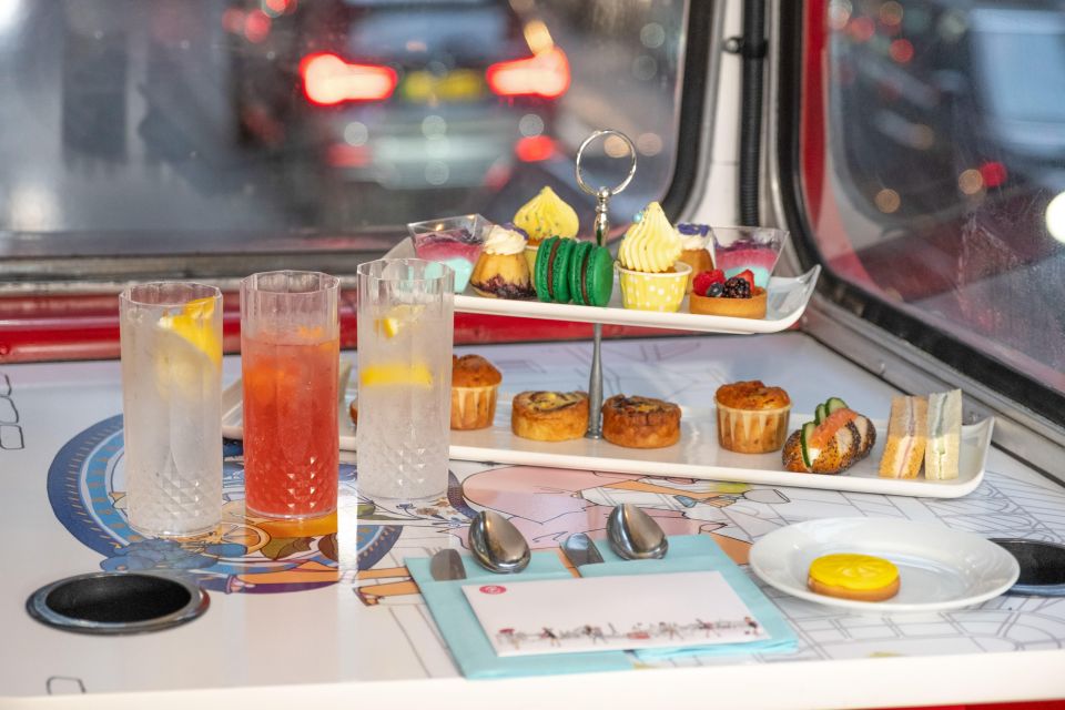 London: Gin and Afternoon Tea Bus Tour With Audio Guide - Booking Information