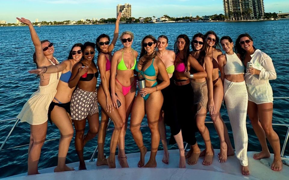 Miami Beach: Yacht Cruise With Swim Stop - What to Bring and Expect