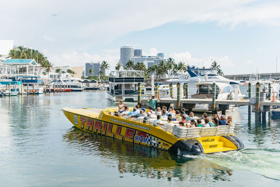 Miami: Sightseeing Speedboat Tour - Pricing and Booking Details