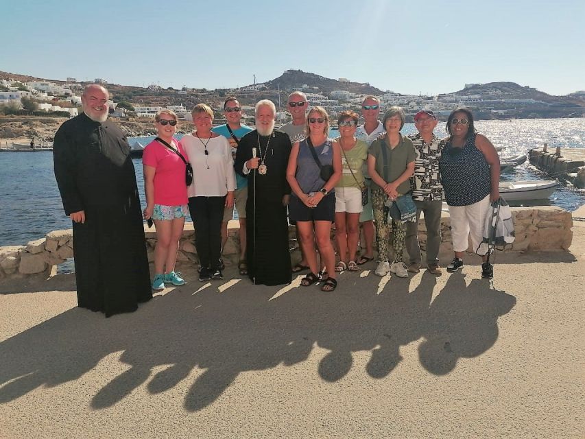 Mykonos: Highlights Tour With Panagia Tourliani Monastery - Included Amenities