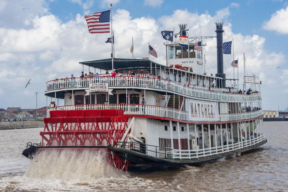 New Orleans: Guided City Drive and Steamboat Cruise - Tour Pricing and Booking