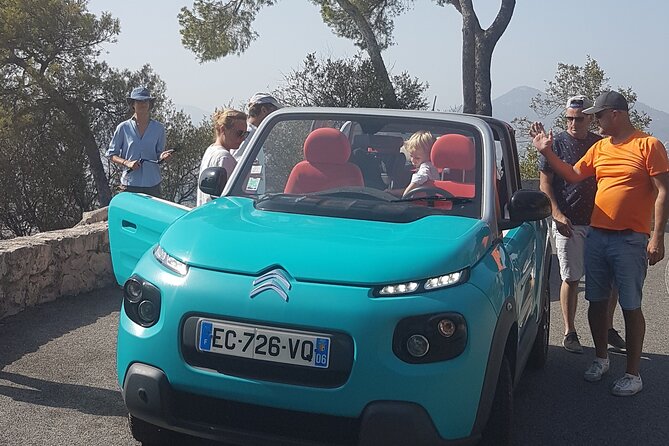 Nice-Monaco-Eze-Nice in 4 Seats Electric Convertible You Drive - Booking and Cancellation Policy