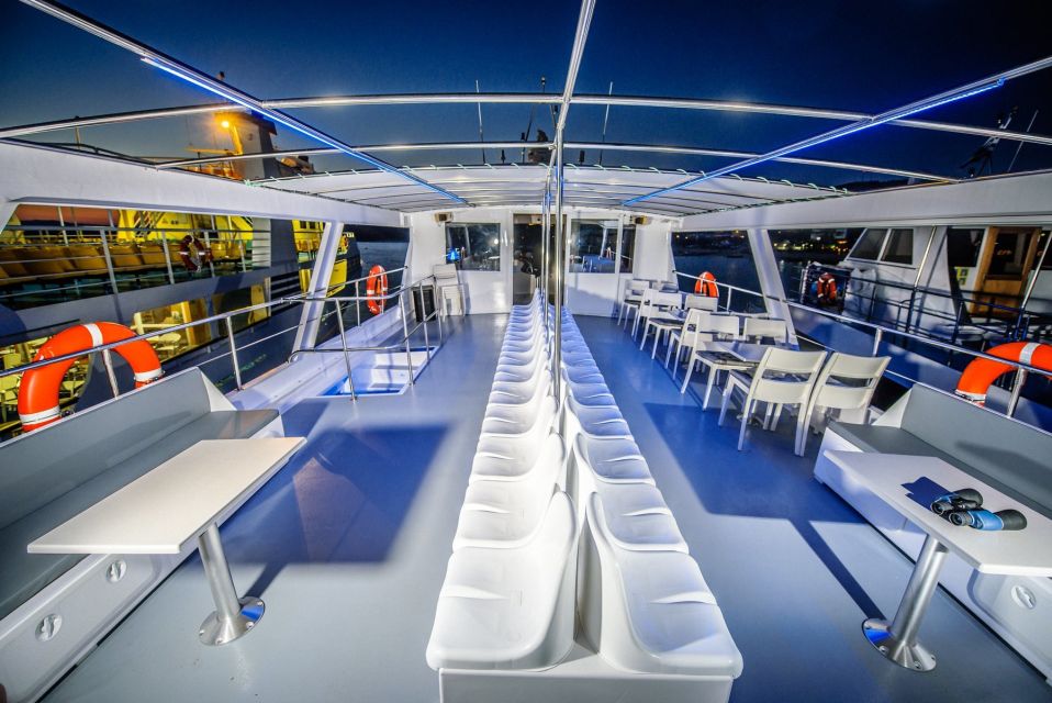 Ouranoupolis: Private Sunset Cruise on a Glassbottom Boat - Onboard Activities