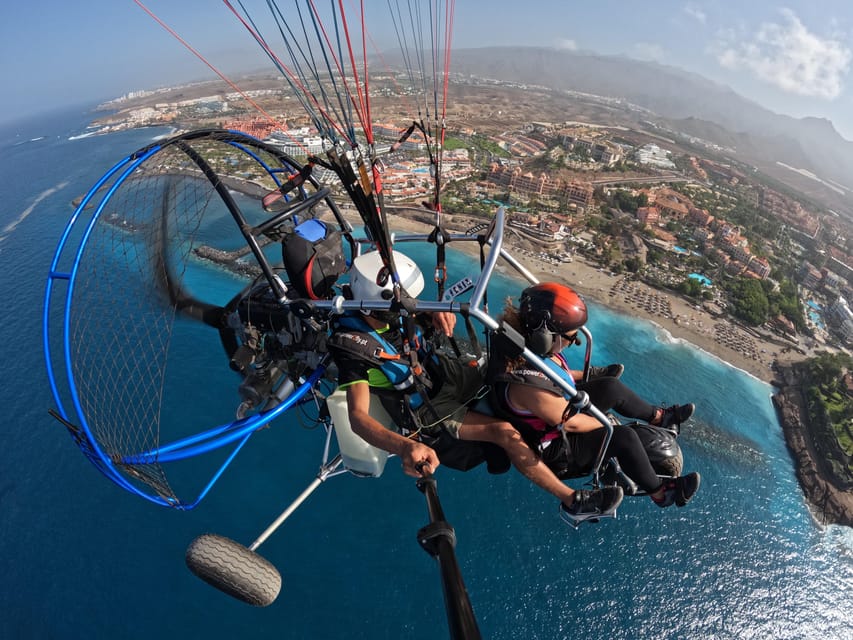 Paratrike Flying: (Motorised) as a COUPLE in TENERIFE - Tenerife Paratrike Experience