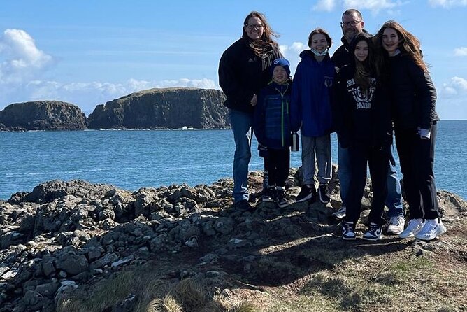 Private Giants Causeway & Coastal Tour From Belfast in Luxury Mercedes - Crossing the Carrick-a-Rede Rope Bridge