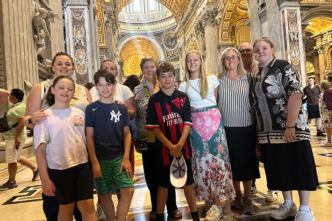 Private Vatican & Sistine Chapel Tour for Kids & Families - Dress Code and Additional Information