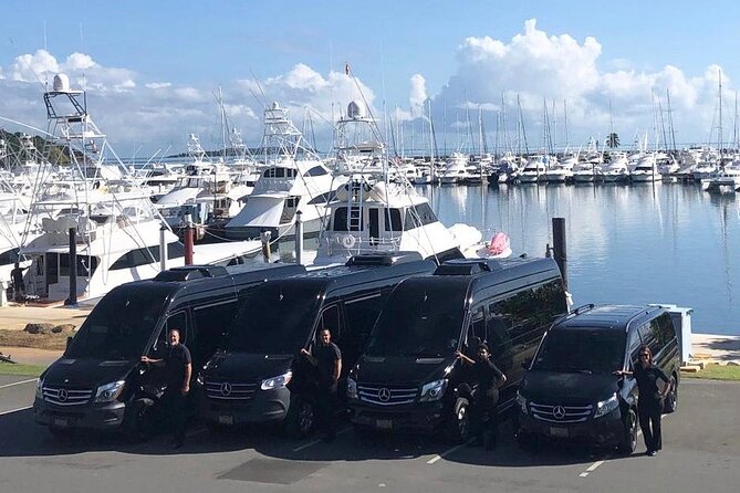 Puerto Rico Island Wide Private Transfers, 14Pax Lux Sprinter Van - Vehicle Features and Amenities