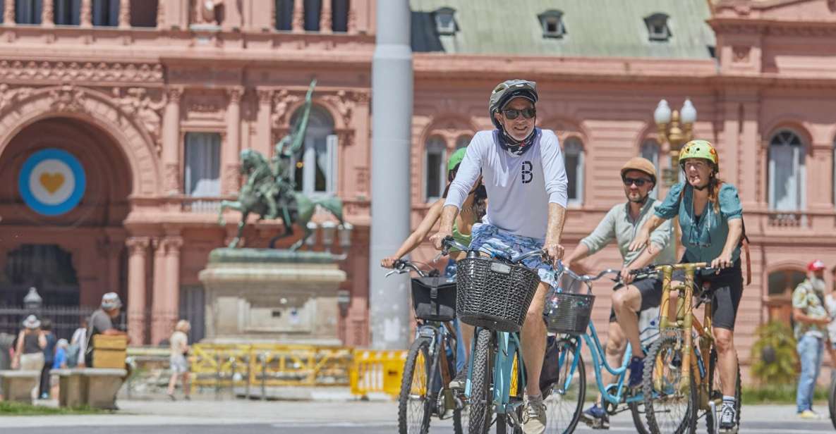 PVT Buenos Aires Heart of the City Bike Tour - Booking Process