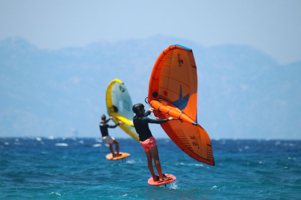 Rhodes: Wing Foil Taster Experience - Provided Equipment and Amenities