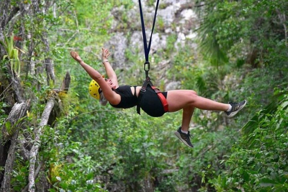 Riviera Maya: Jungle Adventure With Atvs, Ziplines, and Cenote Swimming