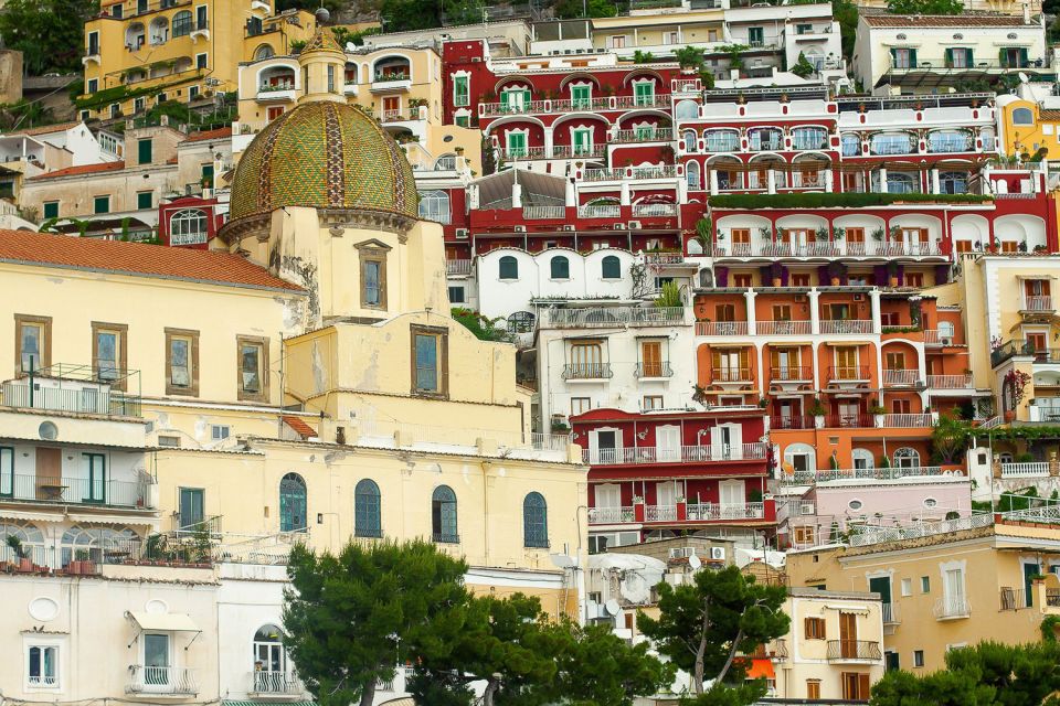 Rome: Amalfi Coast Boat Cruise & Guided Coastal Towns Tour - Shops and Sights of Amalfi