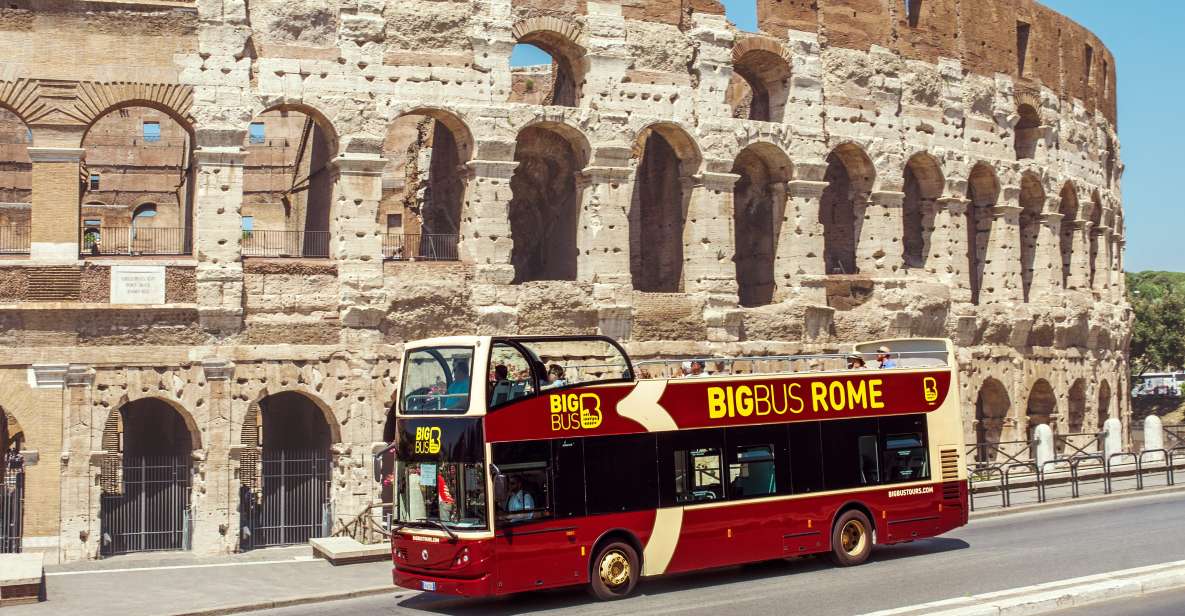 Rome: Big Bus Hop-On Hop-Off Sightseeing Tour W/ Audio Guide - Customer Feedback and Ratings