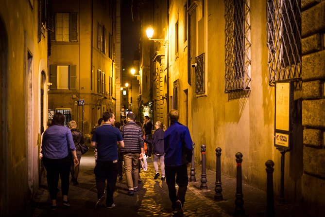 Rome by Night Walking Tour - Legends & Criminal Stories - Eerie Commentary and Historical Mysteries