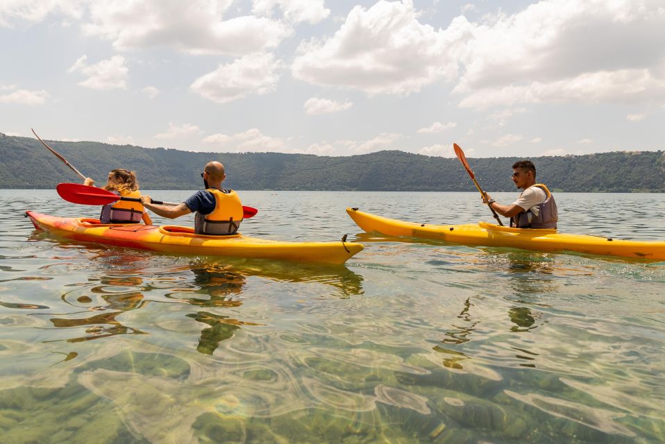 Rome: Castel Gandolfo Kayak & Swimming Lake Tour With Pizza - Important Tour Information