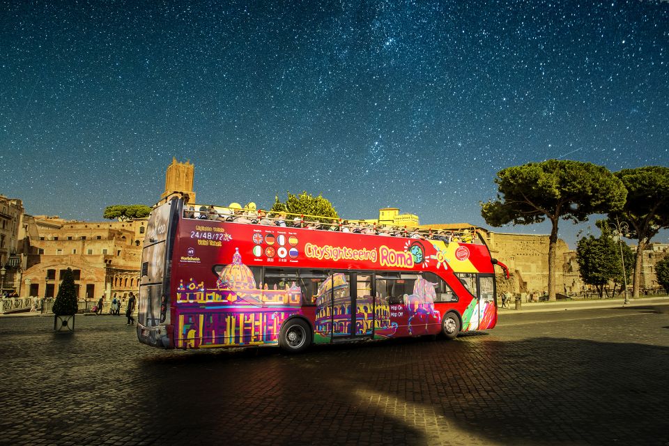 Rome: City Highlights Open-Top Bus Night Tour - Customer Ratings and Feedback