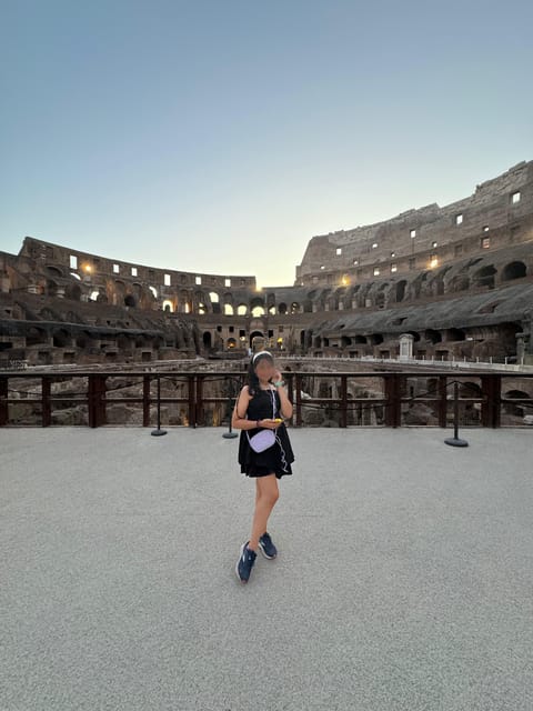 Rome: Colosseum Arena Experience With Audio Guide App - Important Visitor Information