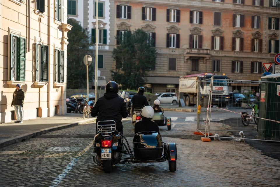 Rome: Evening Vespa Sidecar City Tour - Iconic Landmarks