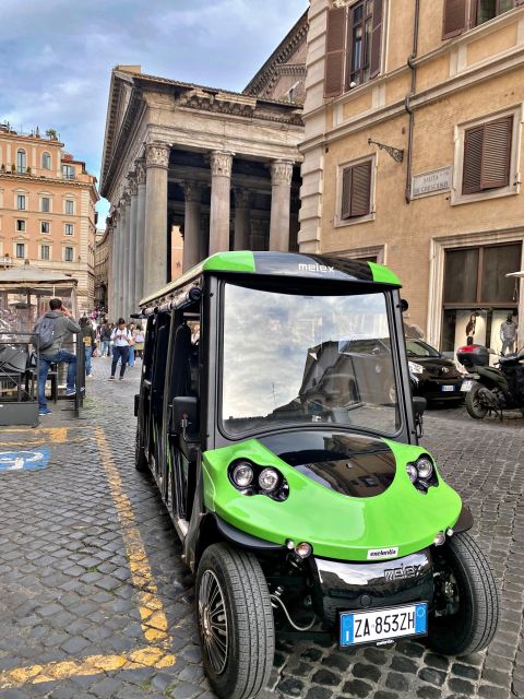 Rome: Golf Cart Tour With Artisanal Gelato Tasting - What to Expect on the Tour