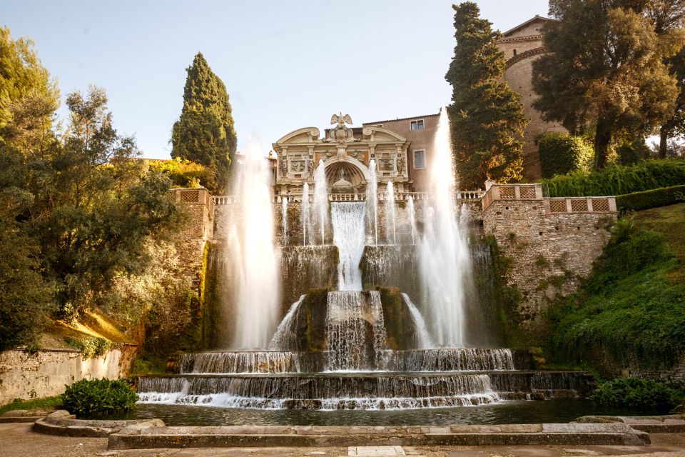 Rome: Hadrians Villa and Villa Deste Half-Day Tour - Fountains and Grottoes of Villa Deste