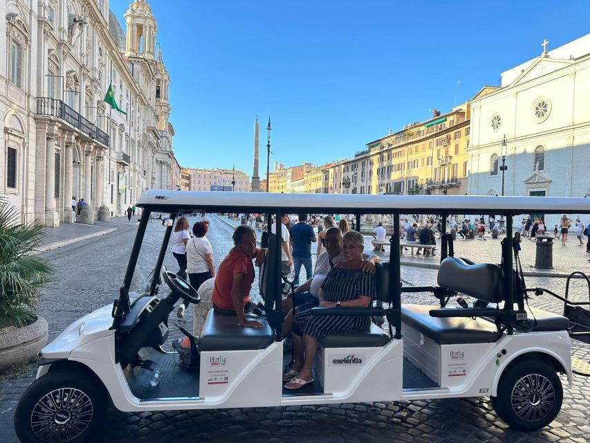 Rome: Hidden Gems and Catacombs Tour by Golf Cart - Frequently Asked Questions