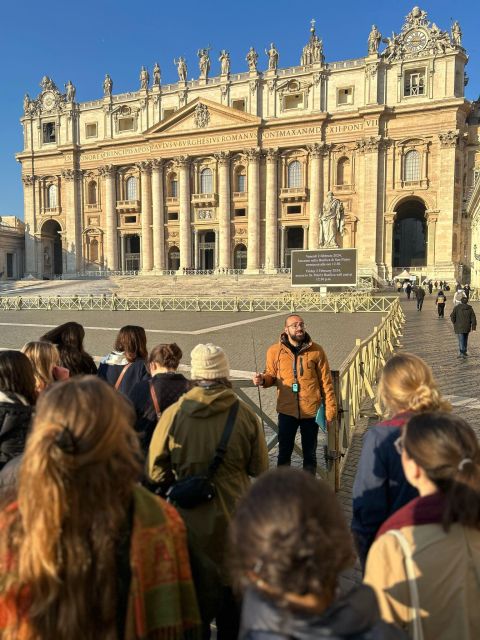 Rome: St. Peters Basilica Guided Tour - Itinerary Breakdown