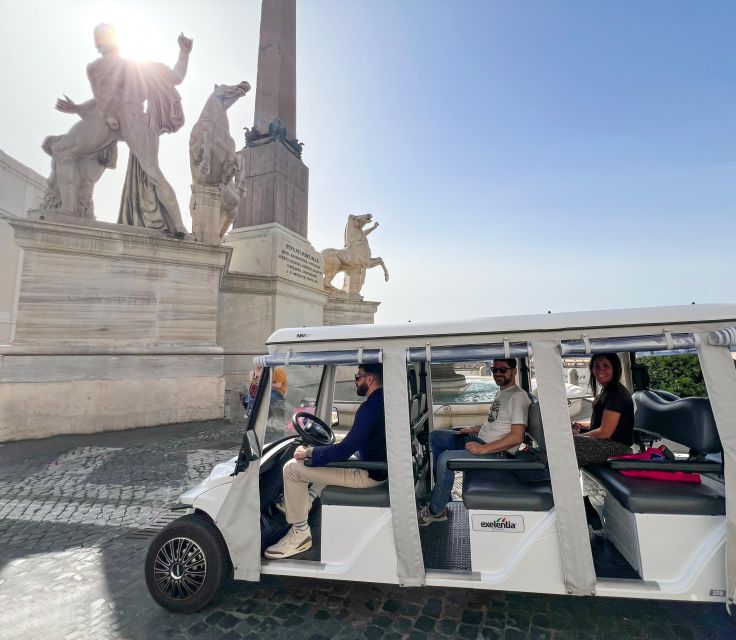 Rome Unveiled: Small-group Golf Cart Guided Tour - Secret Garden Tour