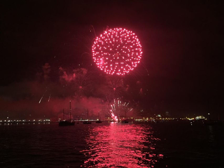 Sail Into 2025: Lisbon Fireworks From the River - Meeting Point