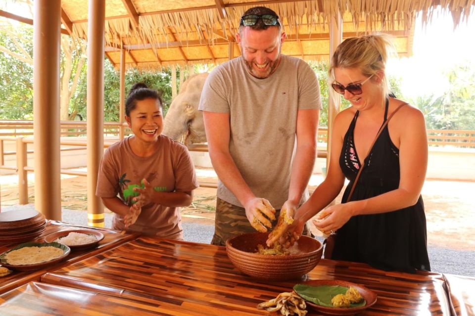 Samui: Feeding Program at the Elephant Home Nursery - Meet the Elephants