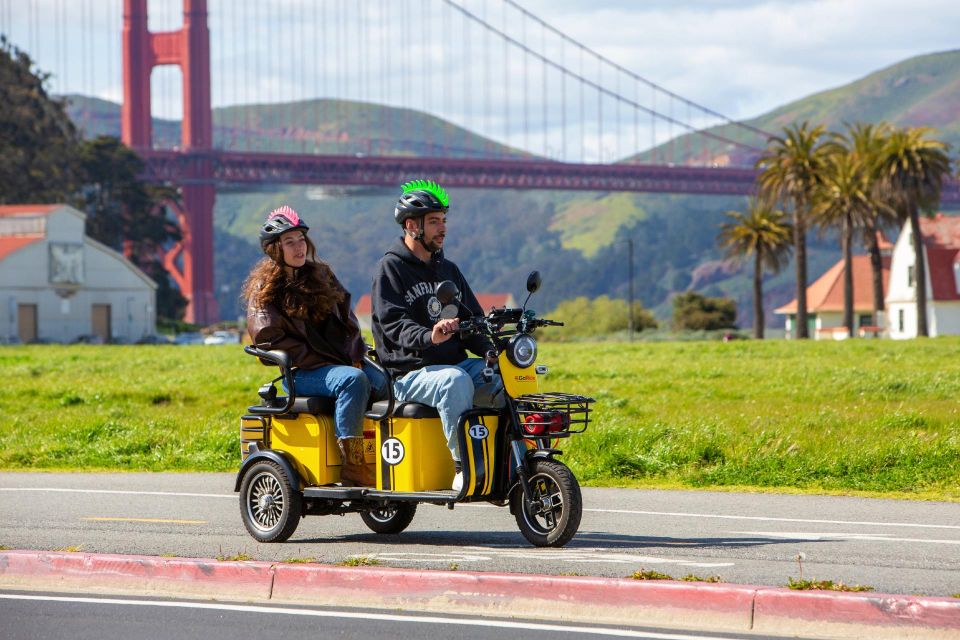 San Francisco: Electric Scooter Rental With GPS Storytelling - Booking Details