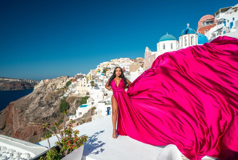 Santorini Flying Dress - Inclusions and Features