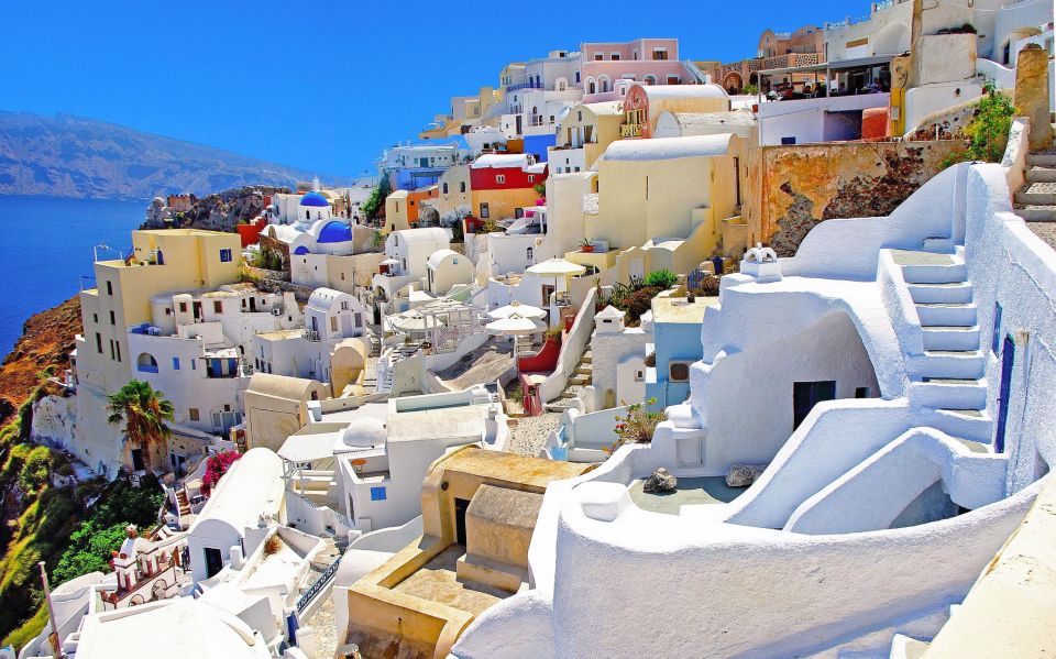 Santorini Island: Guided Tour From Heraklion Crete - Language Options and Guides