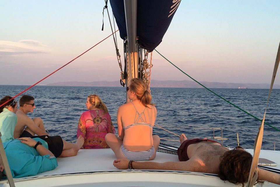 Santorini: Morning or Sunset Cruise With Gourmet Meal - Included Amenities and Services