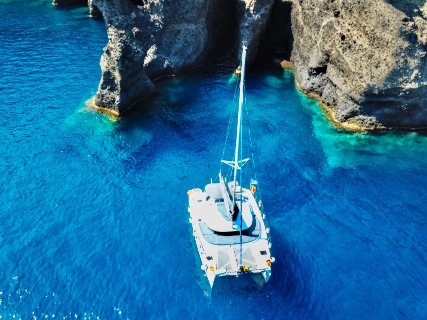 Santorini: Private Catamaran Excursion With Food and Drinks - Transportation Details