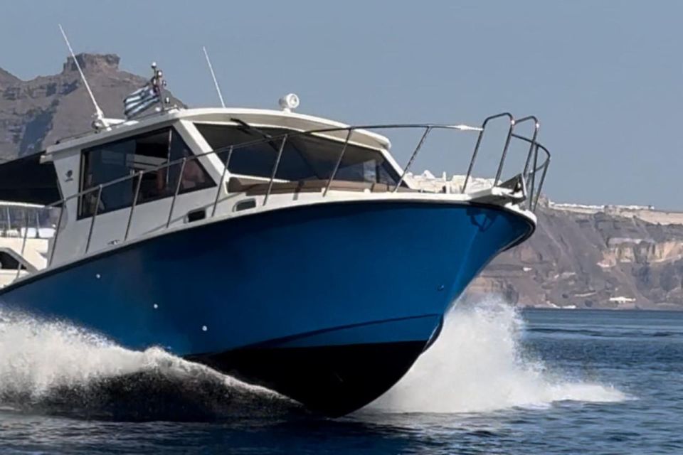 Santorini Private Cruise Sightseeing Tour With BBQ & Drinks - Meeting Point Details