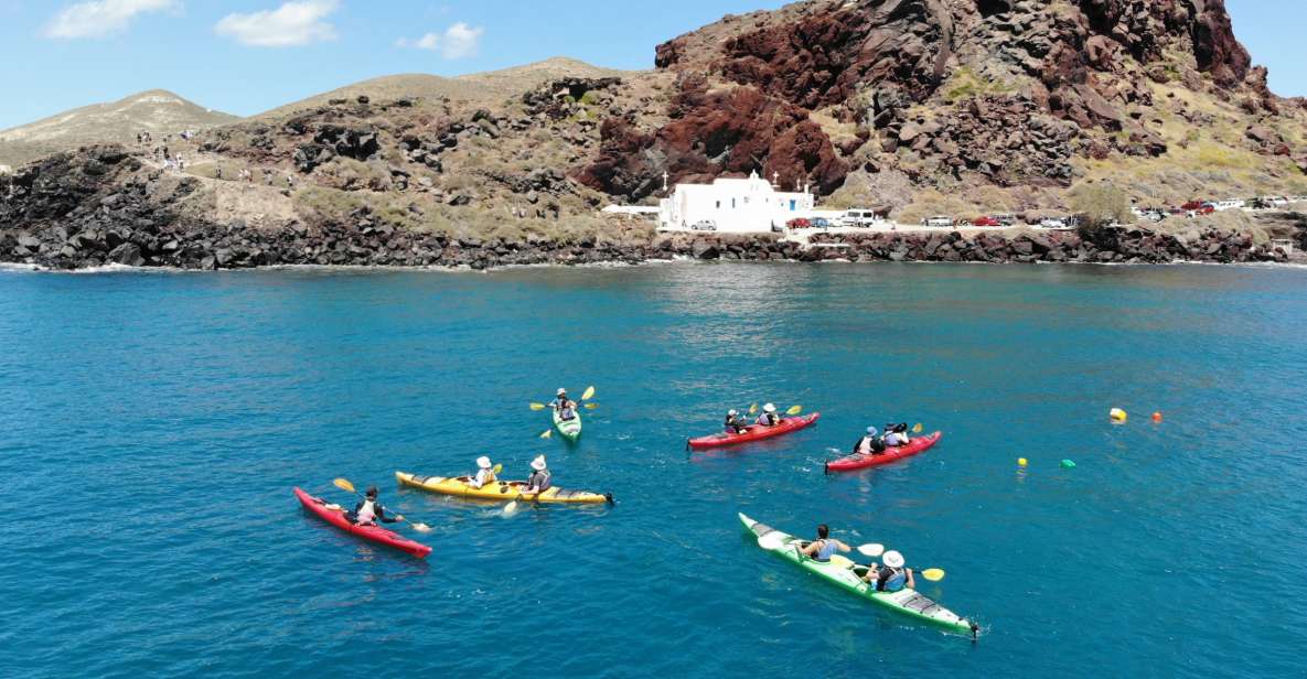 Santorini: South Sea Kayaking Tour With Sea Caves and Picnic - Safety and Requirements
