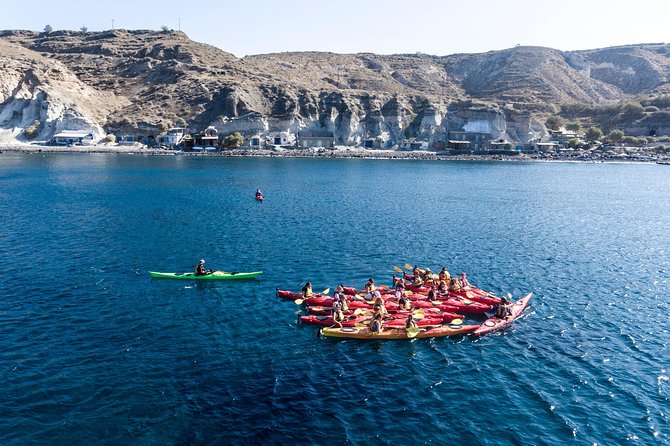 Santorini: Sunset Sea Kayak With Light Dinner - Convenient Transportation