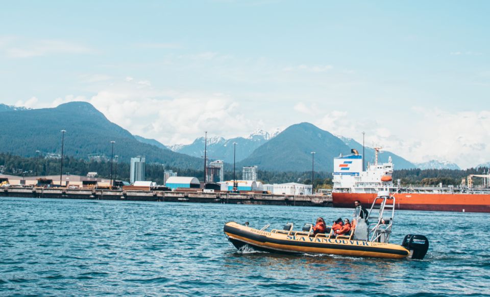 Sea Vancouver: City and Waterfall Sightseeing RIB Tour - Included Amenities