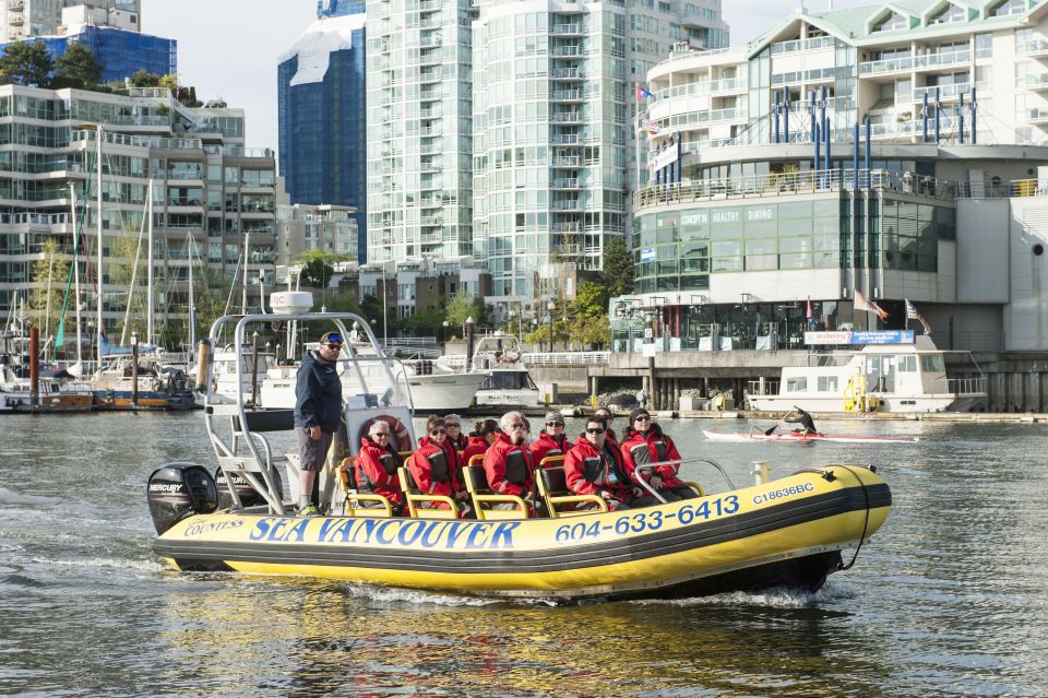 Sea Vancouver Waterfront Sightseeing Adventure - Speed and Exhilaration