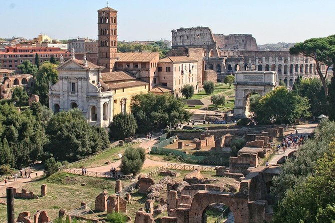 Skip the Line: Colosseum, Palatine Hill, and Roman Forum Private Tour - Ascending the Palatine Hill