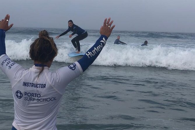 Surf Day at Porto Surf School 3h Surf Lesson With Transport From the City Center - Important Meeting Information