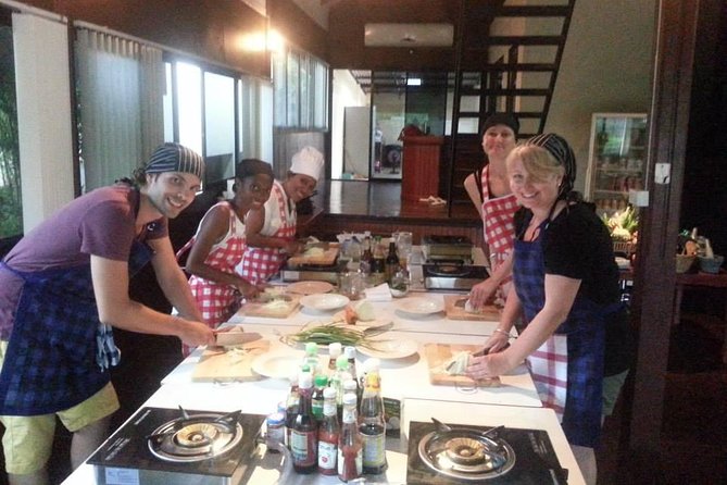 Thai Cooking Class With Local Market Tour in Koh Samui - Logistics and Inclusions