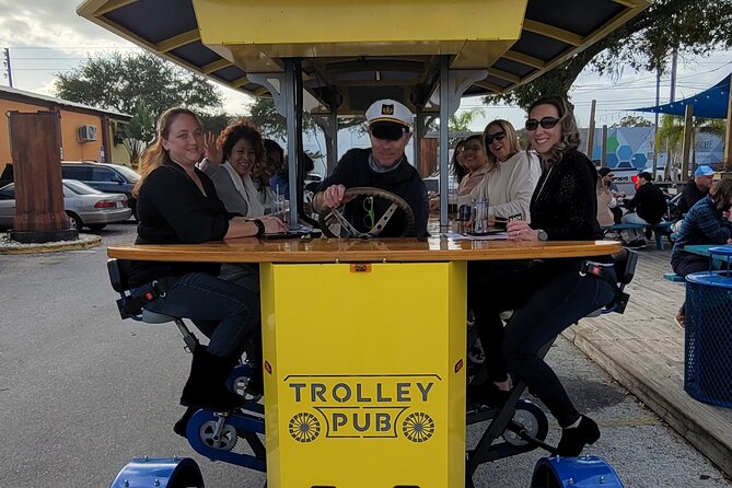 Trolley Pub Party Bike Through St. Pete With Bar+Mural Stops - Amenities and Comfort