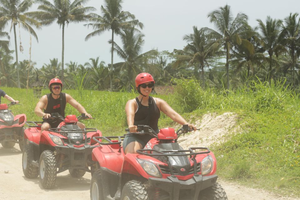 Ubud: Quad Bike Tour With Waterfall, Long Tunnel, and Lunch - Lunch by the Waterfall