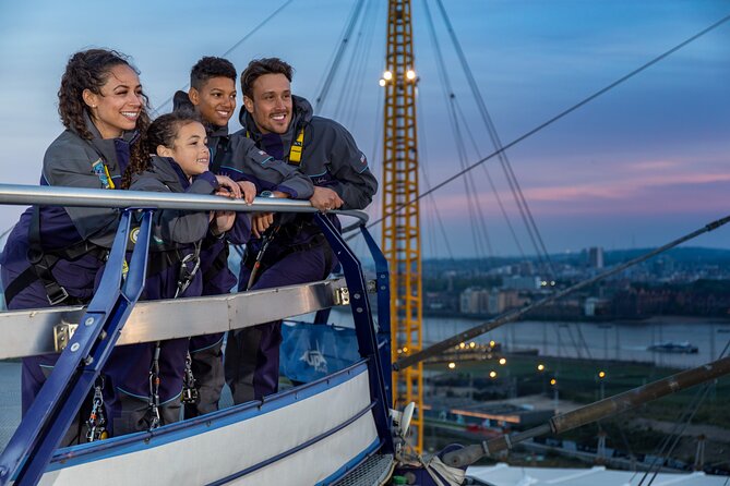 Up at The O2 Twilight Climb - Visitor Reviews and Ratings