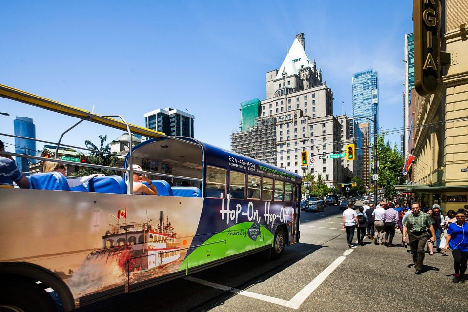 Vancouver: 24 or 48-Hour Hop-On Hop-Off Sightseeing Bus Pass - Benefit From On-Board Commentary and Tours